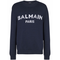 Balmain 'Intarsia-Logo' Pullover für Herren