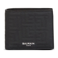 Balmain 'Monogram-Embossed Bi-Fold' Portemonnaie für Herren