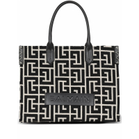 Balmain 'Monogram-Jacquard Medium' Shoppingtasche für Damen