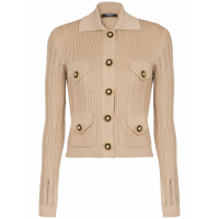 Balmain 'Button-Up' Strickjacke für Damen