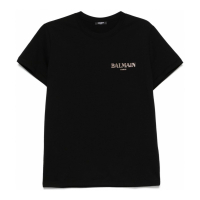 Balmain 'Logo-Appliqué' T-Shirt für Herren