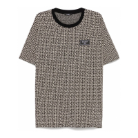 Balmain 'Pb Labyrinth Jacquard' T-Shirt für Herren