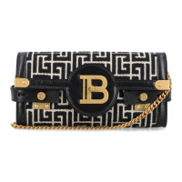 Balmain 'B-Buzz 23 Monogram' Clutch für Damen