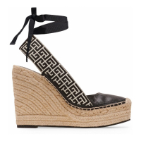 Balmain 'Alex Monogram' Plattform Espadrilles für Damen