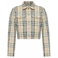 Burberry Veste courte 'Check Pattern' pour Femmes