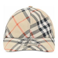 Burberry Casquette 'Checked Ekd' pour Femmes