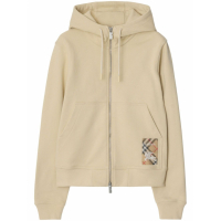 Burberry Sweatshirt à capuche  'Check Label' pour Femmes