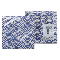 Tokyo Design Nippon Blue Servietten In Blau/Weißem Papier