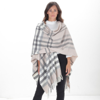 Coccoy Poncho 'Tartan' pour Femmes