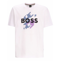 Hugo Boss T-shirt 'Logo-Print' pour Hommes