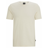 Hugo Boss T-shirt 'Logo-Tag Bubble-Jacquard' pour Hommes