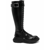 Alexander McQueen 'Tread Slick' Lange Stiefel für Damen