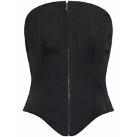 Alexander McQueen 'Zip-Up' Korsett-Oberteil für Damen