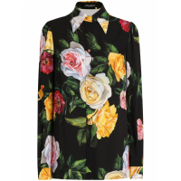 Dolce&Gabbana 'Rose Print' Hemd für Damen