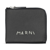 Marni 'Logo-Stitch Zipped' Portemonnaie