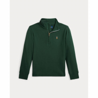 Ralph Lauren Kids 'Cotton Interlock Quarter-Zip Pullover' für Kleiner Jungen