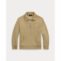 Ralph Lauren Kids 'Fleece Quarter-Zip Pullover' für Kleiner Jungen