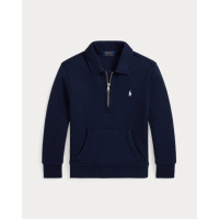 Ralph Lauren Kids 'Fleece Quarter-Zip Pullover' für Kleiner Jungen