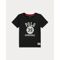 Ralph Lauren Kids 'Logo Cotton Jersey Tee' für Kleiner Jungen