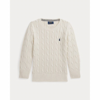 Ralph Lauren Kids 'Cable-Knit Cotton Sweater' pour Petits garçons