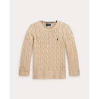 Ralph Lauren Kids 'Cable-Knit Cotton Sweater' pour Petits garçons