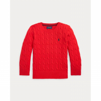 Ralph Lauren Kids 'Cable-Knit Cotton Sweater' pour Petits garçons