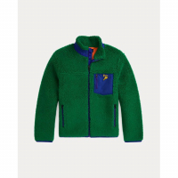 Ralph Lauren Kids 'Teddy Fleece Hybrid Jacket' für großes Jungen