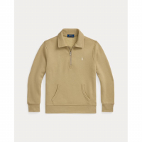 Ralph Lauren Kids 'Fleece Quarter-Zip Pullover' für großes Jungen