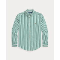 Ralph Lauren Kids 'Striped Cotton Poplin Shirt' für großes Jungen