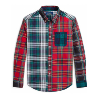 Ralph Lauren Kids 'Plaid Cotton Fun Shirt' für großes Jungen