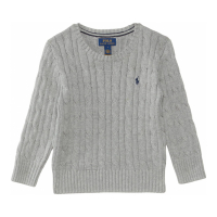 Ralph Lauren Kids Toddler & Little Boy's 'Cable-Knit Cotton Sweater'