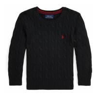 Ralph Lauren Kids Toddler & Little Boy's 'Cable-Knit Cotton Sweater'