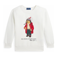 Ralph Lauren Kids 'Polo Bear Fleece Sweatshirt' pour Enfant et petit garçon