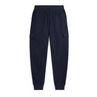 Ralph Lauren Kids 'Waffle-Knit Cotton Cargo Jogger Pants' für großes Jungen