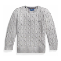 Ralph Lauren Kids 'Cable-Knit Cotton Sweater' für Kleinkind & Kleiner Junge