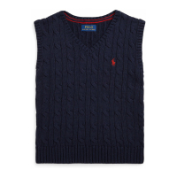 Ralph Lauren Kids 'Cable-Knit Sweater Vest' für Kleinkind & Kleiner Junge