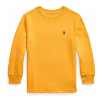 Ralph Lauren Kids 'Cotton Jersey Long-Sleeve T-shirt' für Kleinkind & Kleiner Junge