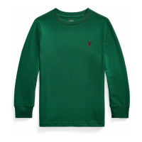 Ralph Lauren Kids 'Cotton Jersey Long-Sleeve T-shirt' für Kleinkind & Kleiner Junge