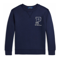 Ralph Lauren Kids 'Fleece Letterman Sweatshirt' für Kleinkind & Kleiner Junge