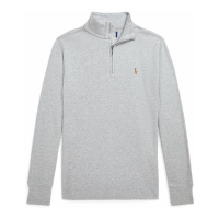 Ralph Lauren Kids 'Cotton Interlock Quarter-Zip Pullover' für großes Jungen