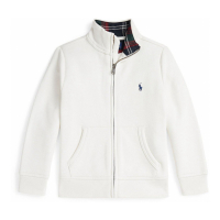 Ralph Lauren Kids 'Brushed Fleece Full-Zip Sweatshirt' für Kleinkind & Kleiner Junge