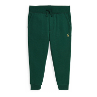 Ralph Lauren Kids 'Plaid-Trim Fleece Jogger Pant' für Kleinkind & Kleiner Junge