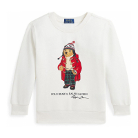 Ralph Lauren Kids 'Polo Bear Fleece Sweatshirt' für Kleinkind & Kleiner Junge