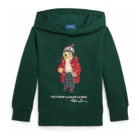 Ralph Lauren Kids 'Polo Bear Fleece Hoodie' für Kleinkind & Kleiner Junge