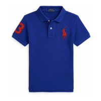 Ralph Lauren Kids 'The Iconic Mesh Polo Shirt' für Kleinkind & Kleiner Junge