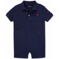 Ralph Lauren Kids 'Cotton Short Sleeved Polo Shortall' pour Bébés garçons