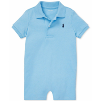 Ralph Lauren Kids 'Cotton Short Sleeved Polo Shortall' pour Bébés garçons