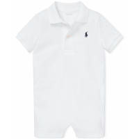 Ralph Lauren Kids 'Cotton Short Sleeved Polo Shortall' pour Bébés garçons