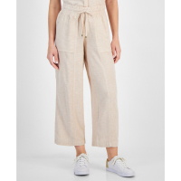 Tommy Hilfiger 'Linen-Blend Wide-Leg Drawstring' Hose für Damen