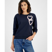 Tommy Hilfiger 'Chenille Heart Graphic' Sweatshirt für Damen